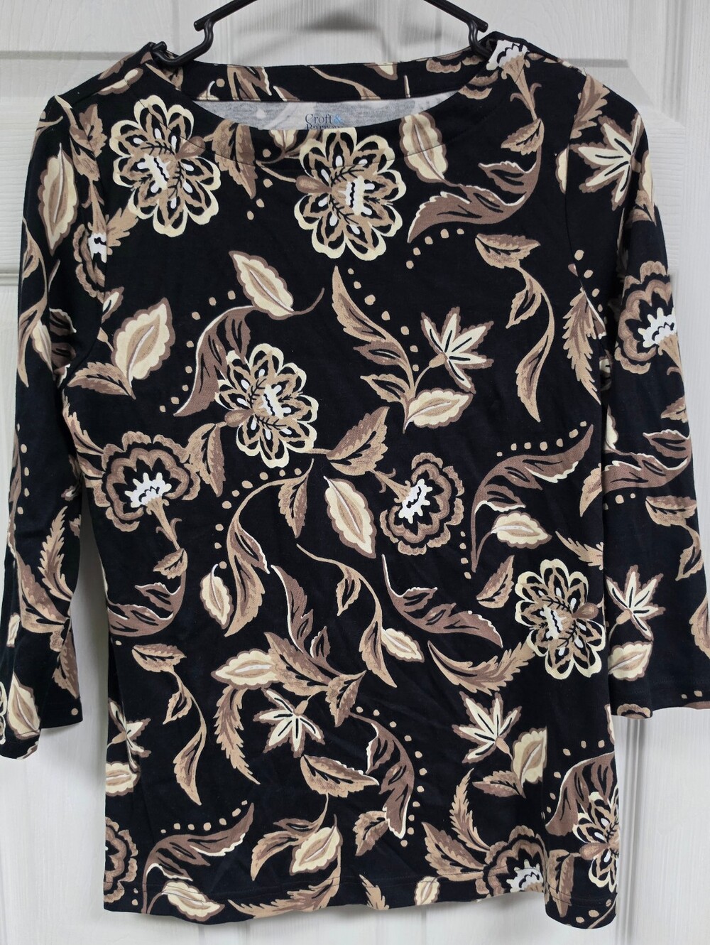 Floral Print Top-NWOT - Picture 2 of 3